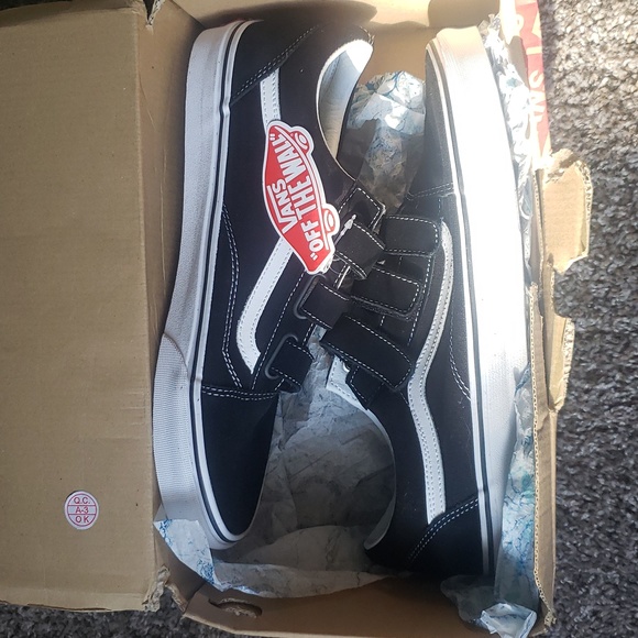 ❄️HP!!!❄️ Black Vans Old Skool V size 11.5 mens - Picture 1 of 8